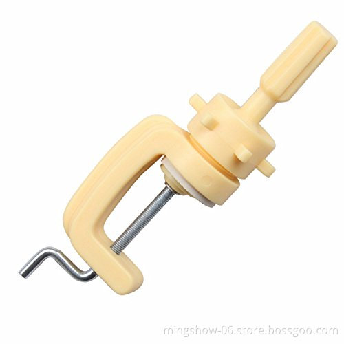 Common Size Practice Training Mannequin Head Holder Wig Head Stand Table Clamp Metal And Plastic Material 1 Piece